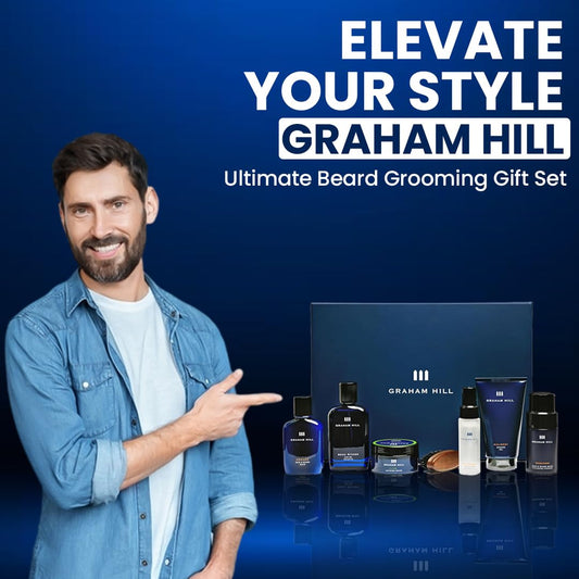 GRAHAM HILL Ultimate Beard Grooming Gift Set with £50 Gift Card
