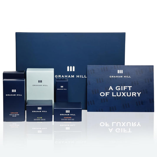 GRAHAM HILL Luxury Grooming Gift Set with £50 Gift Card